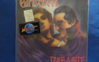 GIRLSCHOOL - TAKE A BITE LP M-/EX