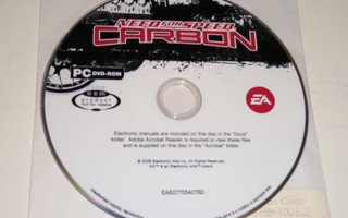 CARBON NEED FOR SPEED PC DVD ROM