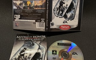 Medal of Honor European Assault Platinum PS2 CiB