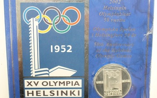 2002 Helsingin Olympiakisat 50 vuotta muistomitali