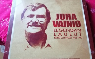 Juha Vainio Legendan laulut 1963-1990 Cd-boksi+kirja