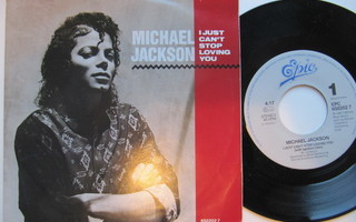 Michael Jackson I Just Can't Stop Loving You 7" sinkku