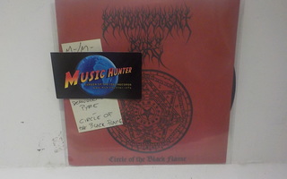 DENOUNCEMENT PYRE - CIRCLE OF THE BLACK FLAME M-/M- 7"