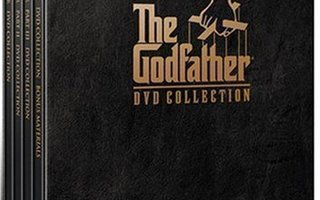 The Godfather DVD Collection - Kirjakantinen - (5 DVD)