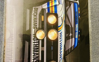 Peltikyltti Ford Rothmans Escort Rally BDA