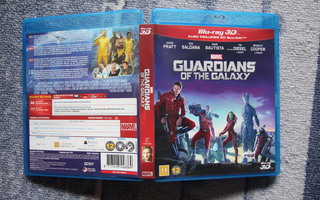 Guardians of the Galaxy - 3D Bluray + 2D [suomi]