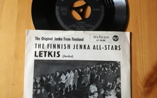 Finnish Jenka All-Stars – Letkis 7" ps orig 1965 hieno
