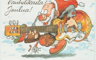 Mauri Kunnas / Partio : Joulupukki soittaa kitaraa