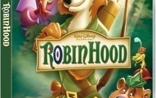 Walt Disney Klassikko nro 21 : Robin Hood (DVD)+ pahvikotelo