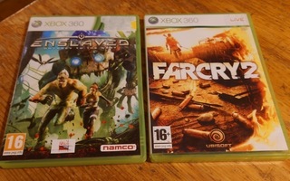 Xbox 360 pelit: Enslaved ja Far Cry 2