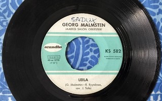 GEORG MALMSTEN 7”: Leila/Kalasaaren kaunis Anni, KS 582