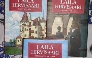 Laila Hirvisaari Imatra-sarjan kirjat 5 kpl
