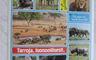 WWF ELÄIN TARRAT (16 tarraa arkissa)