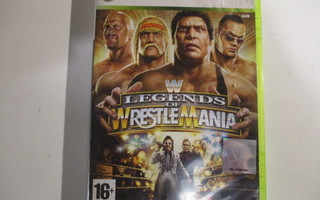 XBOX 360 WWE LEGENDS OF WRESTLE MANIA