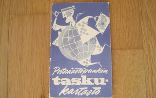Postisäästöpankin taskukartasto 1953