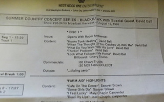 BLACKHAWK  - SUMMER COUNTRY CONCERT SERIES LIVE CONCERT CD
