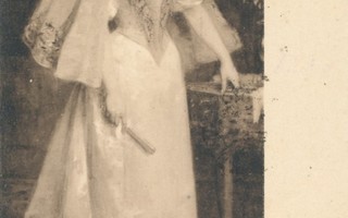L.L. HUMBERT - "Portrait de Mme X" - kulk. 1918