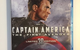 Captain America: The First Avenger (Blu-ray 3D + Blu-ray)