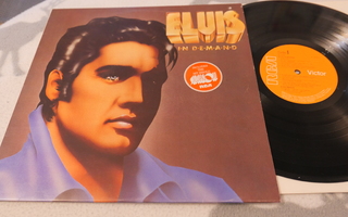 Elvis Presley – Elvis In Demand Lp Uk 1977 + Sticker