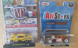 M2 Auto Drags and Maisto All Stars Lot