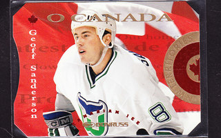 1996-97 Canadian Ice O Canada Geoff Sanderson #700/2000