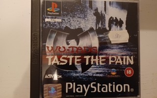 PS1 - Wu-Tang Taste the Pain ( CIB ) Kevät ALE!