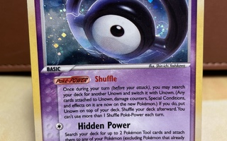 Unown (U) - Holo Rare - Ex Unseen Forces