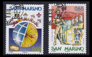 San Marino 2299-300 o Europa partio (2007)