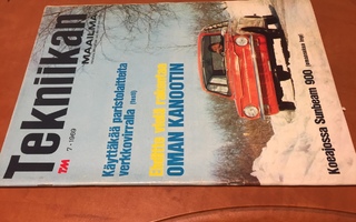 TEKNIIKAN MAAILMA 7/1969 HYVÄ