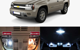 Chevrolet TrailBlazer (MK1) Sisätilan LED -muutossarja 6000K