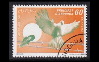 Andorra Sp 243 o Europa rauha ja vapaus (1995)