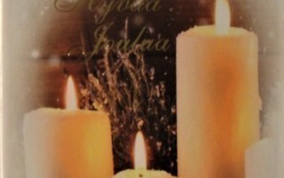 NO 8 -     hyvää joulua - 3 kynttilää palaa