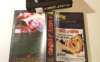 A Taste of Blood VHS Herschell Gordon Lewis