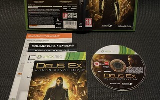 Deus Ex Human Revolution XBOX 360 CiB