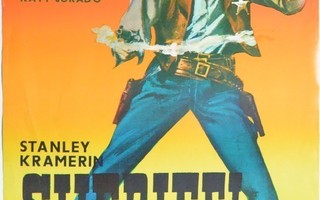 Elokuvajuliste: Sheriffi (Gary Cooper, Grace Kelly)