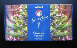 AIRAM (santa claus deluxe 16 sisäkynttiläsarja)