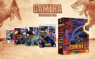Gamera - The Showa Era (1965-1980) Arrow (4x Blu-ray) UUSI