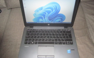 HP EliteBook 820 G2, i7-5500U, 256/16 GB, näyttö 12.5"