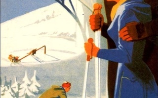 VR Talviloma- juliste, 1950-luvulla