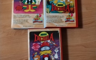 Kreivi Duckula vhs 3kpl