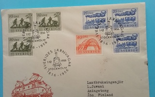 POSTILÄHETYS RUOTSISTA-SUOMEEN 1956
