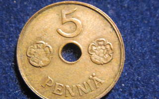 5 penniä 1943