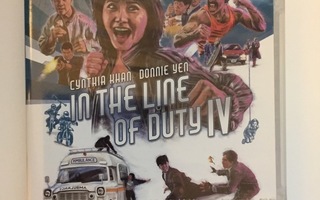 In The Line Of Duty IV (1989) Blu-ray (Donnie Yen) UUSI