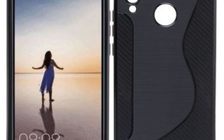 Huawei P20 Lite - Musta geeli-suojakuori #24789