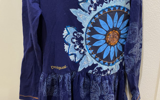 Desigual sininen mekko 134-140cm