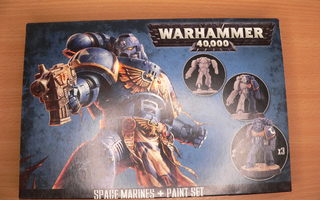Warhammer 40.000 Space Marines + Paint Set