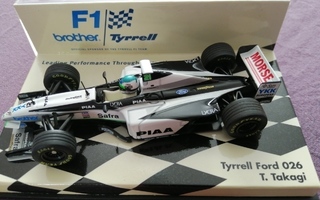 Tyrrell Ford 026 T. Takagi 1/43