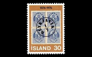 Islanti 518 ** Postimerkkinäyttely (1976)
