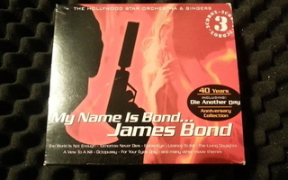 My name is Bond, James Bond ( CD-paketti )  3CD Box