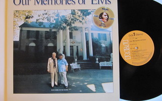 Elvis Presley Our Memories Of Elvis Japani LP RVP-6381